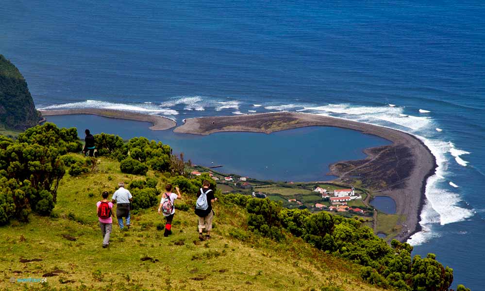 Trilho Pedestre do Vele do Paraíso na Ilha de São Jorge nos Açores