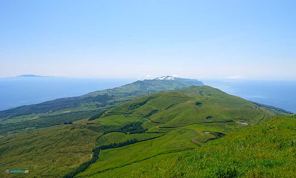 Trilho Pedestre do Pico da Esperança na Ilha de São Jorge nos Açores