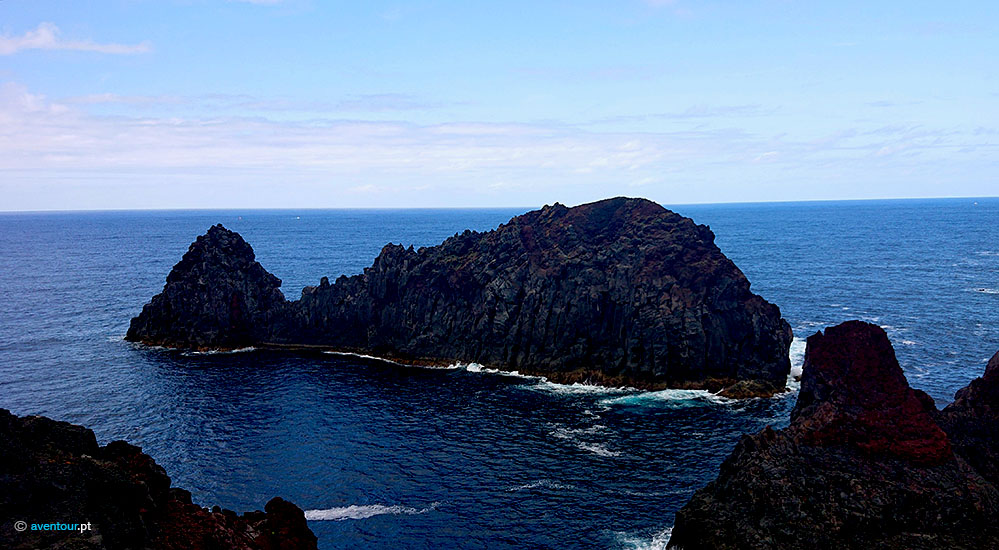 Ilhéu da Baleia na Ilha Graciosa nos Açores